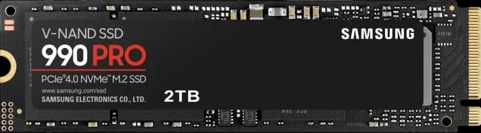 Samsung SSD 990 PRO 2TB, M.2 2280 / M-Key / PCIe 4.0 x4