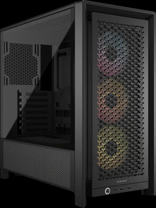 Corsair Frame 4000D RS ARGB, schwarz, Glasfenster